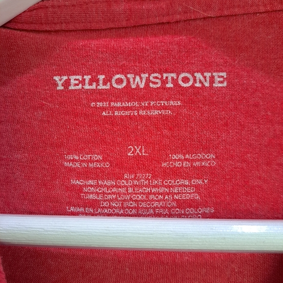 Yellowstone John Dutton Quote tee sz 2XL - Picture 3 of 3